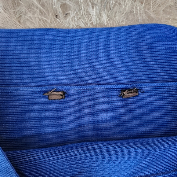 BCBG Blue Bandage Mini Skirt, Size XS - Picture 4 of 7